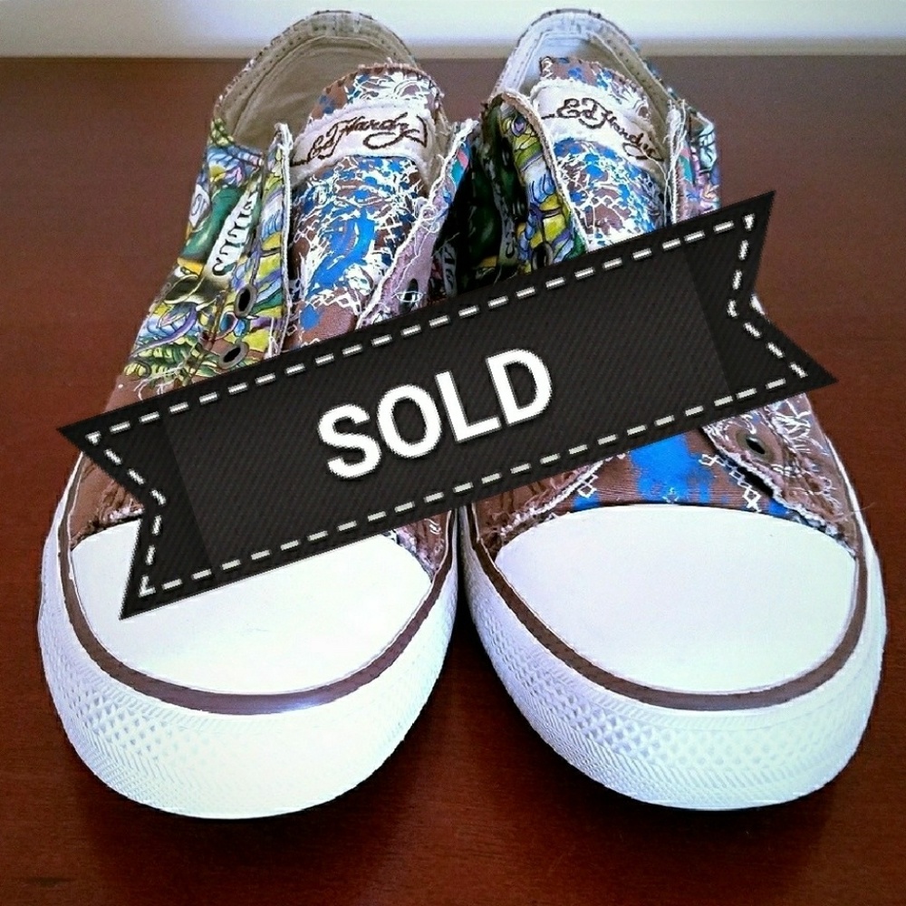 Converse Ed Hardy Designs